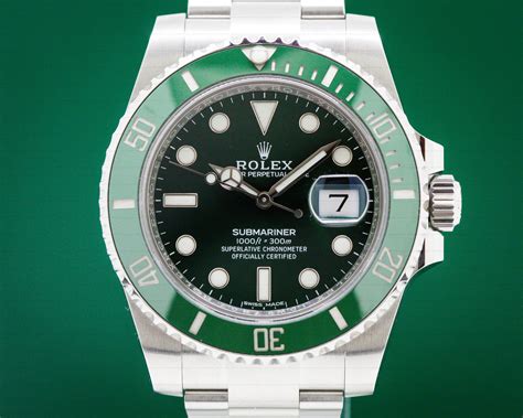 rolex submariner verde precio